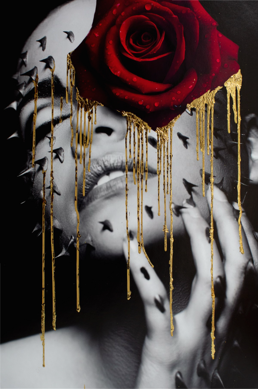 Gold Leaf Rose